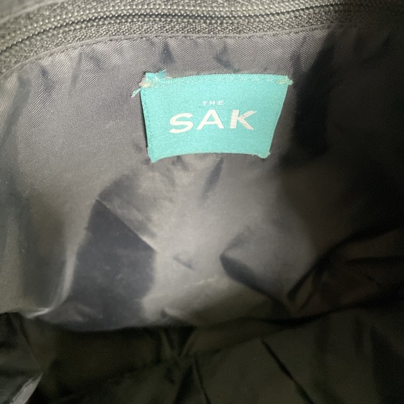 THE SAK Rainbow Striped Crochet 1 Strap Boho Shoulder Bag Purse - Picture 7 of 7